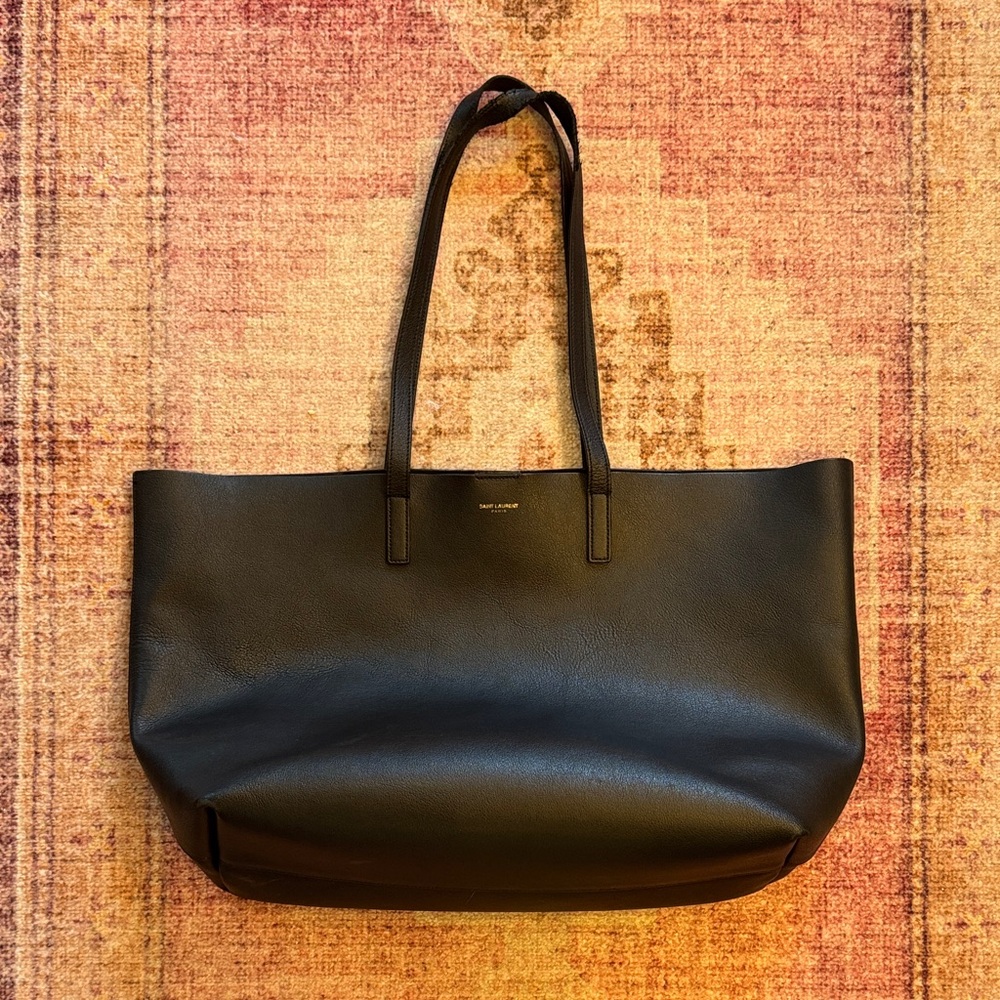Saint Laurent Black Tote Bag